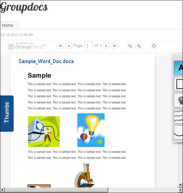 View and annotate documents online in GroupDocs&rsquo; online annotation app