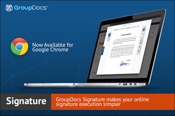 GroupDocs Signature makes your online signature process simpler