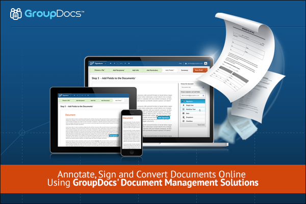 Online document management solutions powered by GroupDocs